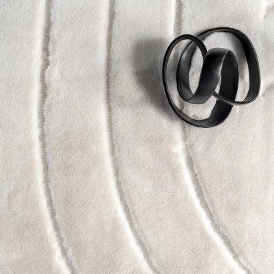 NuLOOM Camari Contemorary Faux Rabbit Machine Washable Area Rug 7 NuLOOM Camari Contemorary Faux Rabbit Machine Washable Area Rug - Image 5