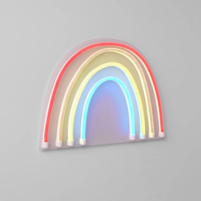 Rainbow Neon Kids' Wall Decor - Pillowfort™ 4 Rainbow Neon Kids' Wall Decor - Pillowfort™ - Image 2