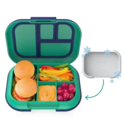 Bentgo Kids' Chill Lunch Box, Bento-Style Solution, 4 Compartments & Removable Ice Pack -Safavieh Shop GUEST 3cf43aac e1e6 4fdc 8ce1 25ea53599ab4
