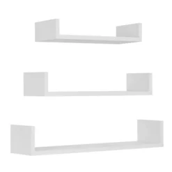 3pc Aalto U-Shaped Floating Wall Shelf Set - Danya B. -Safavieh Shop GUEST 419e3747 6932 402b 8e75 a18d9a803e38