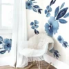 Clara Jean April Showers Flowers Peel And Stick Giant Wall Decal Blue - RoomMates 2 Clara Jean April Showers Flowers Peel And Stick Giant Wall Decal Blue - RoomMates -Safavieh Shop GUEST 4297704f a9f2 42e9 a62b 7a07c6dd112a