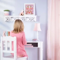 Guidecraft Kids' Dahlia Desk And Chair Set -Safavieh Shop GUEST 436a878a 2f20 4c86 a8cd 8debf8551be7