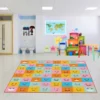 Deerlux 6 Ft. Social Distancing Colorful Kids Classroom Seating Area Rug, Emoji Mask Design -Safavieh Shop GUEST 43eaa014 5858 44d8 96f9 4b4b4b32e21d