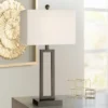 360 Lighting Aston 26" High Open Rectangle Modern Table Lamp Black Finish Metal Single Off-White Shade Living Room Bedroom Bedside Nightstand House -Safavieh Shop GUEST 443bb8ae 363c 4908 b5c2 a234ab868916