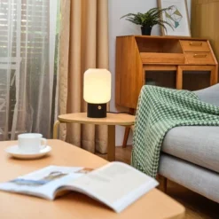 12" Cohen Table Lamp With Frosted Glass Shade - Globe Electric -Safavieh Shop GUEST 4583ede9 b5b6 445e af1b f49181478170