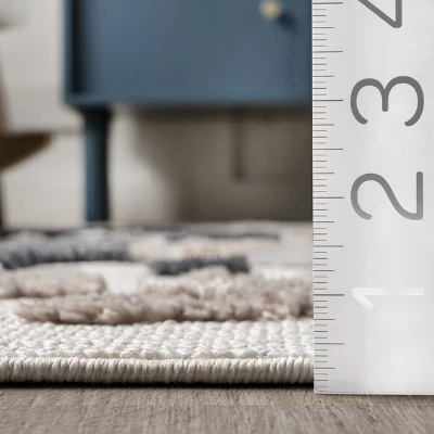 Aaran Dinosaur Kids Tasseled Area Rug 4 Aaran Dinosaur Kids Tasseled Area Rug - Image 2