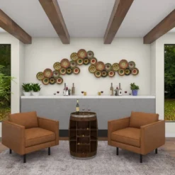 Metal Plate Wall Decor With Spanish Designs Black - Olivia & May -Safavieh Shop GUEST 47bbacba 6732 4e20 a360 fdced8137ba3