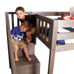 Max & Lily Twin Low Loft Bed With Staircase -Safavieh Shop GUEST 492ff0d5 5609 44a0 b7ea 13e7a9a7ffb7