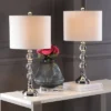 26" (Set Of 2) Paul Crystal/Metal Table Lamp (Includes LED Light Bulb) Chrome- JONATHAN Y -Safavieh Shop GUEST 49639da1 824d 4089 a8d5 60f87f7a568b