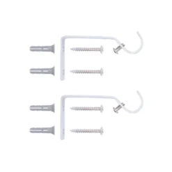 Kenney Bisby 5/8" Standard Decorative Window Curtain Rod