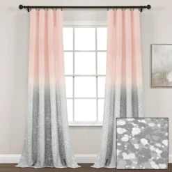 52"x84" Set Of 2 Glitter Ombre Metallic Print Window Curtain Panels - Lush Décor 16 52"x84" Set Of 2 Glitter Ombre Metallic Print Window Curtain Panels - Lush Décor -Safavieh Shop GUEST 4acabd5f ad64 4b71 895b 95dd81840306