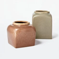Modern Brown Ceramic Vase - Threshold™ Designed With Studio McGee 7 Modern Brown Ceramic Vase - Threshold™ Designed With Studio McGee -Safavieh Shop GUEST 4ad3e7d3 8ceb 42ee 9afa fda5fa4b2548