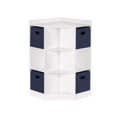5pc Kids' Corner Cabinet Set With 4 Bins Set - RiverRidge Home -Safavieh Shop GUEST 4e9e78e9 451d 4aed a4c3 7cf3b737ae92