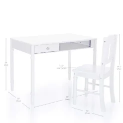 Guidecraft Kids' Dahlia Desk And Chair Set -Safavieh Shop GUEST 4ea9206e 3641 484e a3eb bf469445bd3b