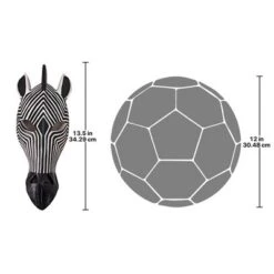 Design Toscano Zebra Mask -Safavieh Shop GUEST 50deef25 255d 41bd bae1 aa1eeb1ed222