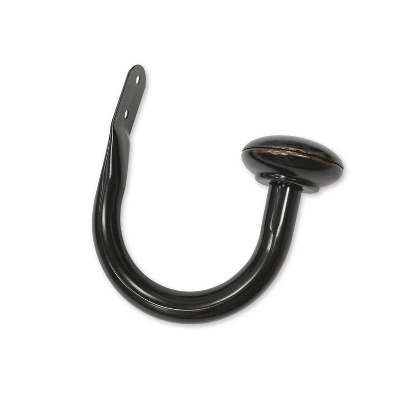 Set Of 2 (2.7"x6.5") Steel Curtain Holdbacks - Lumi Home Furnishings 6 Set Of 2 (2.7"x6.5") Steel Curtain Holdbacks - Lumi Home Furnishings - Image 4