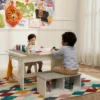 Fantasy Fields - Little Artist Monet Play Art Table Kids Furniture - White/Gray -Safavieh Shop GUEST 54dde7af 0290 489d 8e09 9890a0cbff7d