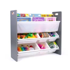 Read N Play 6 Bin Organizer & 2 Tier Bookrack White - Humble Crew 11 Read N Play 6 Bin Organizer & 2 Tier Bookrack White - Humble Crew -Safavieh Shop GUEST 552e0e29 3cd9 4430 a133 836a33de74b5