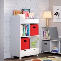 Kids' Book Nook Cubby Storage Cabinet With Bookrack - RiverRidge Home 17 Kids' Book Nook Cubby Storage Cabinet With Bookrack - RiverRidge Home -Safavieh Shop GUEST 55cb099a e27b 401c 8daf 8e4f1506d5a8