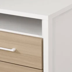 Munich 2 Drawer Nightstand - White/Soft Elm - South Shore -Safavieh Shop GUEST 5688f02b d783 47c8 9adc daab09cd4e86