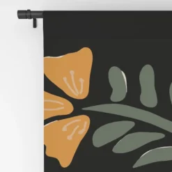 Miho TROPICAL Floral Night 84" X 50" Single Panel Blackout Window Curtain - Deny Designs 8 Miho TROPICAL Floral Night 84" X 50" Single Panel Blackout Window Curtain - Deny Designs -Safavieh Shop GUEST 59a82020 b582 4847 bf29 3f2bc12e129b