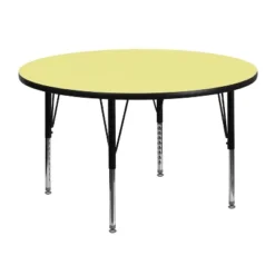 Emma And Oliver 48" Round Laminate Adjustable Preschool Activity Table -Safavieh Shop GUEST 5a590250 574a 4573 9347 953634ca5733