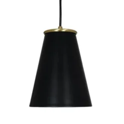 10.38" Metal Pendant Ceiling Light Black - Cresswell Lighting -Safavieh Shop GUEST 5e3461d7 124d 40e9 bde5 5d7e826ed3e6