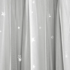 Star Sheer Insulated Grommet Blackout Window Curtain Panel Set - Lush Décor -Safavieh Shop GUEST 5e6294ba 5e6c 4fd9 a91b 4ebeacb27bdc