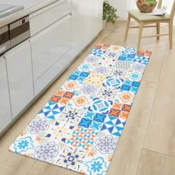 World Rug Gallery Geometric Tile Anti-Fatigue Standing Mat -Safavieh Shop GUEST 5efafaaa 7910 4c01 8fc3 d53e295fcaa4
