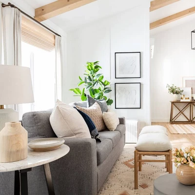 Ceramic Assembled Table Lamp White - Threshold™ Designed With Studio McGee 12 Ceramic Assembled Table Lamp White - Threshold™ Designed With Studio McGee - Image 10