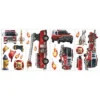 Fire Brigade Peel And Stick Wall Decal - RoomMates -Safavieh Shop GUEST 624ba795 a1fe 4d4b 9603 d99e7f0078e8