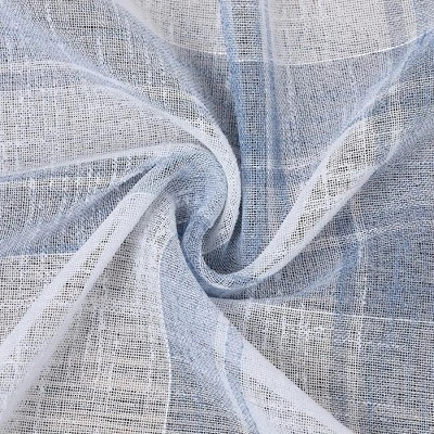 Trinity Buffalo Plaid Gingham Pattern Yarn-Dyed Short Curtains 4 Trinity Buffalo Plaid Gingham Pattern Yarn-Dyed Short Curtains - Image 2