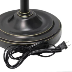 Torchiere Floor Lamp With 2 Reading Lights And Scalloped Glass Shades Restoration Bronze - Lalia Home -Safavieh Shop GUEST 6594299b a81b 4996 983f a2f87f4da7f4