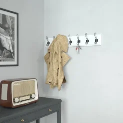 Flash Furniture Daly Wall Mounted 34 Inch Solid White Pine Wood Storage Rack With 7 Hooks For Entryway, Kitchen, Bathroom 14 Flash Furniture Daly Wall Mounted 34 Inch Solid White Pine Wood Storage Rack With 7 Hooks For Entryway, Kitchen, Bathroom -Safavieh Shop GUEST 663e933b b20d 4b35 9e53 91995d6246e8