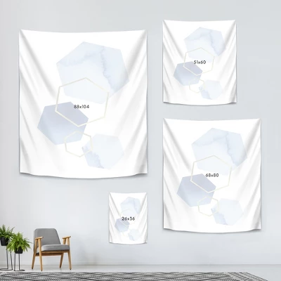 Blue And Gold By Sisi And Seb Wall Tapestry - Americanflat 5 Blue And Gold By Sisi And Seb Wall Tapestry - Americanflat - Image 3