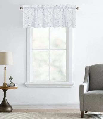 Regal Home Regal Home Collections Trellis Lattice Rod Pocket Valance 13 Regal Home Regal Home Collections Trellis Lattice Rod Pocket Valance - Image 11