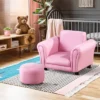 Qaba Kids Sofa Set With Footstool, Upholstered Children Armchair For Kids 18M+, Baby Sofa For Playroom, Bedroom, Nursery Room -Safavieh Shop GUEST 68f68b11 7f3b 40a8 911e d50793a5da0a