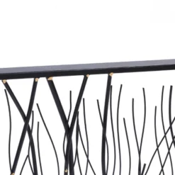 LuxenHome Black Abstract Trees Rectangular Metal Wall Decor -Safavieh Shop GUEST 6b61ff94 22cd 4fe5 9986 2dd7cf6e28b2