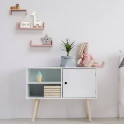 Set Of 3 Picture Ledge Shelf For Kids' Room Pink - InPlace -Safavieh Shop GUEST 6b8252ad 537c 4381 9c77 0ee731966d50