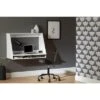 Interface Wall Mount Desk Pure White - South Shore -Safavieh Shop GUEST 6c9f5057 e71b 4a2c b9be ed210b4089a9