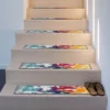 World Rug Gallery Modern Abstract Non-Slip Stair Treads -Safavieh Shop GUEST 6eac66db 858c 4ac2 9954 af0a83217804