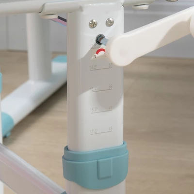 Qaba Ergonomic Kids Desk Chair With Thick Cushioning & Height Adjustment, Kids Computer Chair, Childrens Chair, Kids Office Chair & Study Chair 6 Qaba Ergonomic Kids Desk Chair With Thick Cushioning & Height Adjustment, Kids Computer Chair, Childrens Chair, Kids Office Chair & Study Chair - Image 4