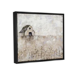Stupell Industries White Barn Distressed Landscape Cotton Field Florals -Safavieh Shop GUEST 71740500 8a54 41d7 8649 0b9e309e9fb9