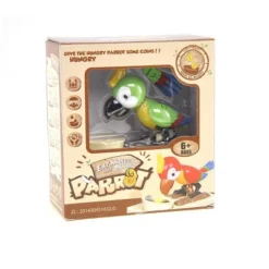 Insten Parrot Piggy Bank Robotic Coin Munching Toy Money Box, Green, 6.6x6.5 Inches -Safavieh Shop GUEST 7195db07 55a9 4030 bb3c 405a455a1624