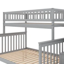 Twin Over Full Stairway Bunk Bed With Storage-ModernLuxe -Safavieh Shop GUEST 727b0046 d91e 4fda a2f5 c88a457c8e27