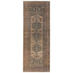 Reeves Medallion Runner Rug Brown/Blue - Jaipur Living -Safavieh Shop GUEST 737f26ce d73d 48ba b872 f0750e9e9d70
