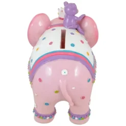 Northlight 5.75" Children's Pink Elephant With Monkey Coin Bank -Safavieh Shop GUEST 73c1caeb a20a 4c8f 8744 c3bc9a7b313e