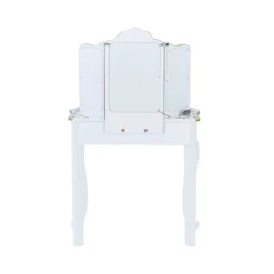 Fashion Polka Dot Gisele Play Vanity Set With Led Mirror White/Gold - Teamson Kids -Safavieh Shop GUEST 7533ff47 e514 4694 91b0 2eecd601bd6a