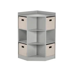 5pc Kids' Corner Cabinet Set With 4 Bins Set - RiverRidge Home -Safavieh Shop GUEST 75d48553 13f4 492c a675 bac33ca55141