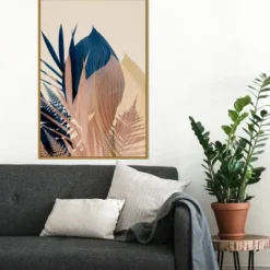 22" X 33" Pastel Jungle Plants 3 By Ian Winstanley Framed Canvas Wall Art Gold - Amanti Art 14 22" X 33" Pastel Jungle Plants 3 By Ian Winstanley Framed Canvas Wall Art Gold - Amanti Art -Safavieh Shop GUEST 76c86669 c95a 428f aa83 af32b227e1ac
